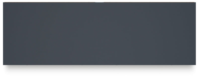Simmenfort Full Platform Bed with Dresser in Navy Blue - PKG020623