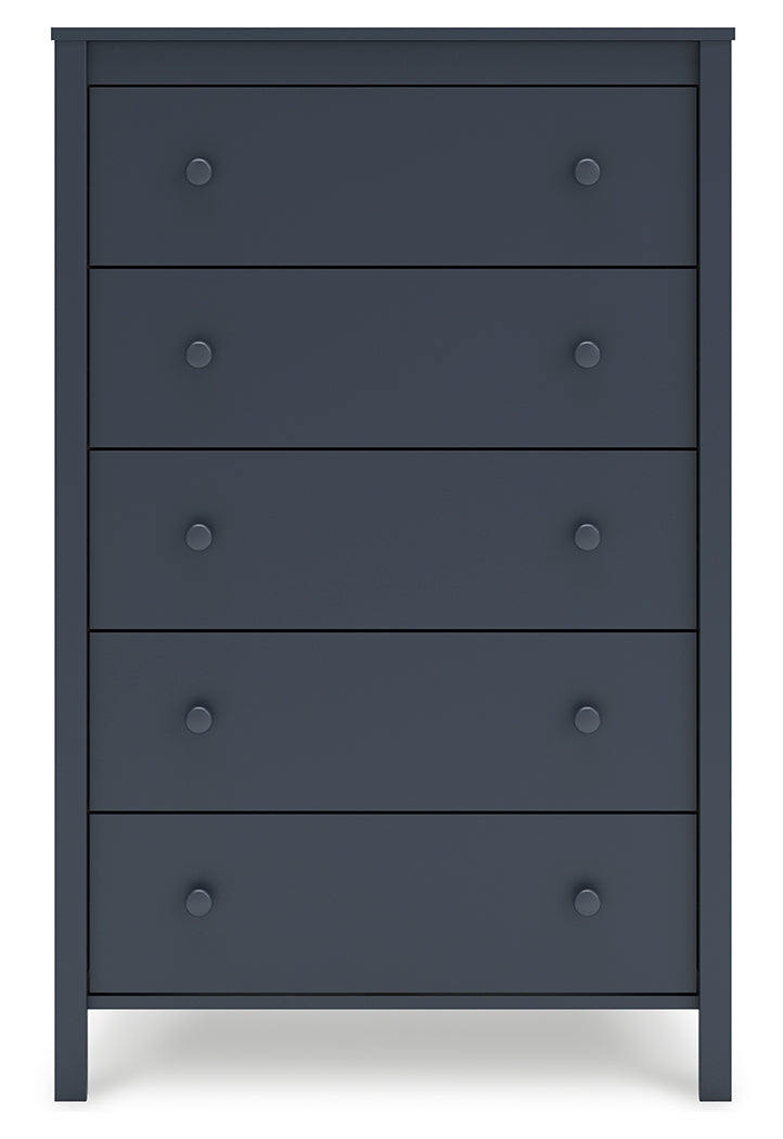 Simmenfort Navy Blue Youth Bookcase Storage Bedroom Set from Ashley - DMV Furniture
