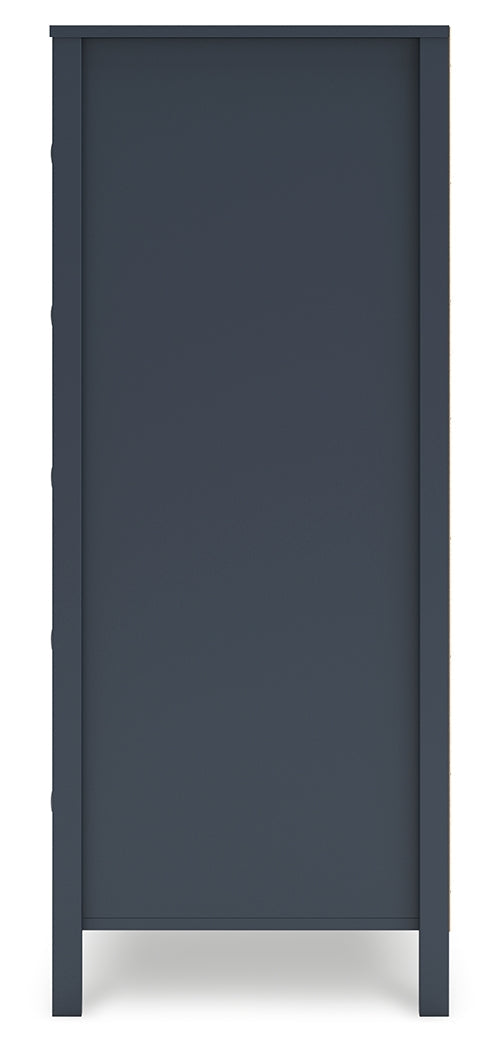 Simmenfort Navy Blue Chest of Drawers - EB1528-245