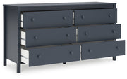 Simmenfort Navy Blue Youth Bookcase Storage Bedroom Set from Ashley - DMV Furniture