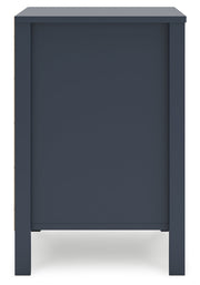 Simmenfort Navy Blue Nightstand - EB1528-292