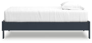 Simmenfort Navy Blue Twin Platform Bed from Ashley - DMV Furniture