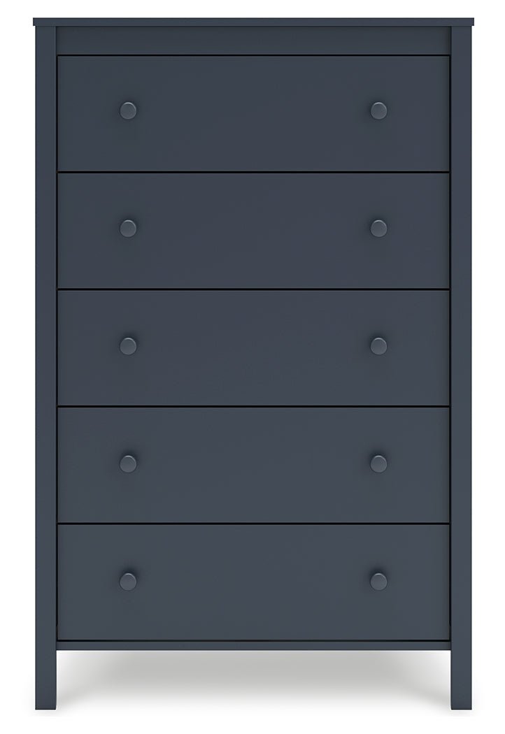 Simmenfort Navy Blue Youth Bookcase Storage Bedroom Set - DMV FurnitureYouth Bedroom Set