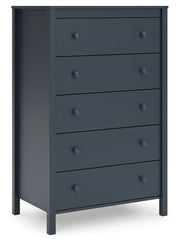 Simmenfort Navy Blue Youth Platform Bedroom Set - DMV FurnitureYouth Bedroom Set