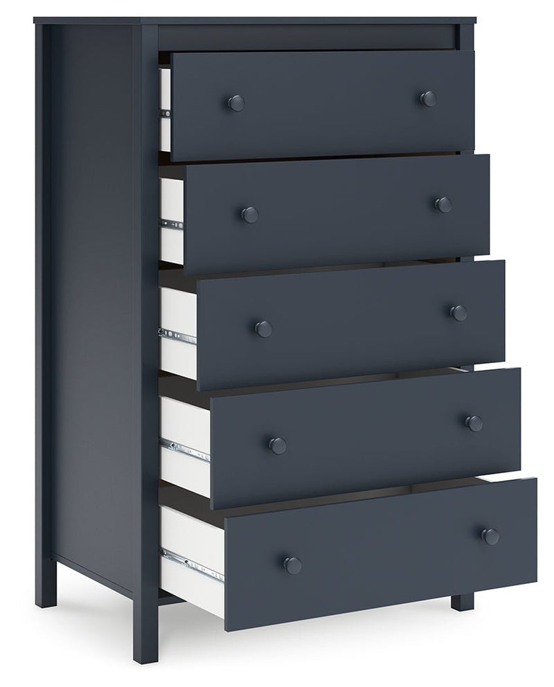 Simmenfort Navy Blue Youth Platform Bedroom Set - DMV FurnitureYouth Bedroom Set