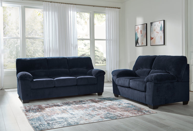 SimpleJoy Navy Living Room Set - DMV FurnitureLiving Room Set