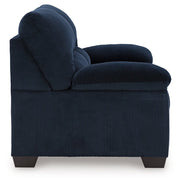 SimpleJoy Navy Loveseat - DMV FurnitureLoveseat
