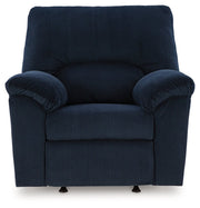 SimpleJoy Navy Recliner - DMV FurnitureRecliner Chair