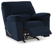 SimpleJoy Navy Recliner - DMV FurnitureRecliner Chair