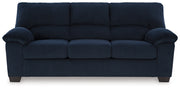 SimpleJoy Navy Sofa - DMV FurnitureSofa