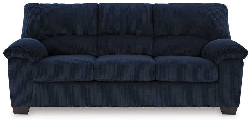 SimpleJoy Navy Sofa - DMV FurnitureSofa