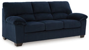 SimpleJoy Navy Sofa - DMV FurnitureSofa