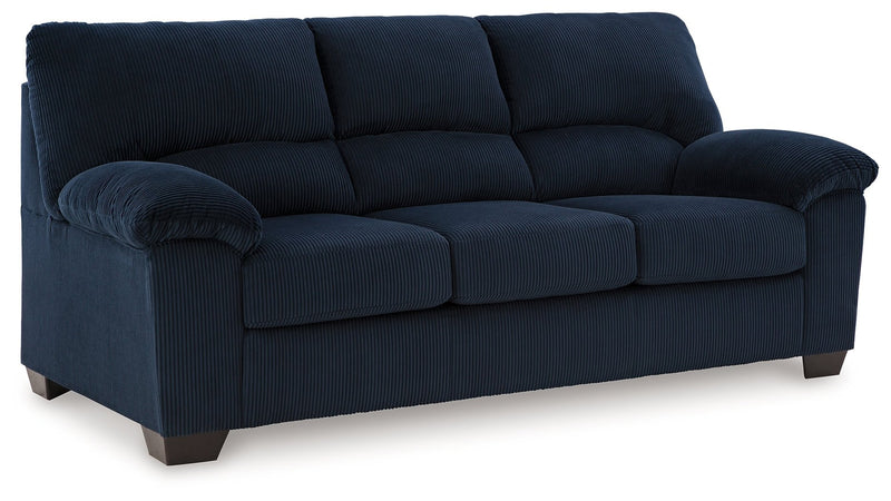 SimpleJoy Navy Sofa - DMV FurnitureSofa