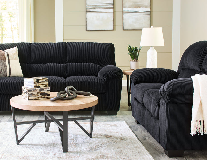 SimpleJoy Onyx Living Room Set - DMV FurnitureLiving Room Set