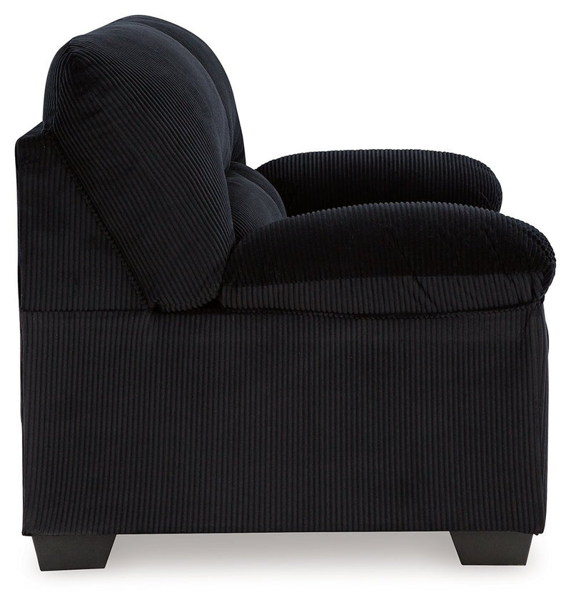 SimpleJoy Onyx Loveseat - DMV FurnitureLoveseat