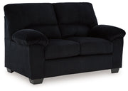 SimpleJoy Onyx Loveseat - DMV FurnitureLoveseat