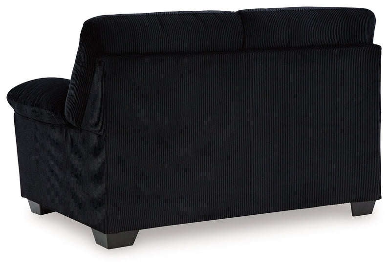 SimpleJoy Onyx Loveseat - DMV FurnitureLoveseat