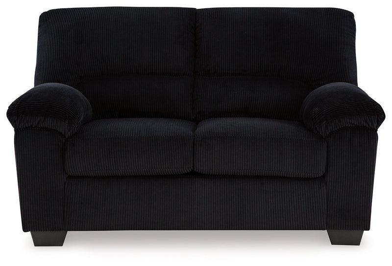 SimpleJoy Onyx Loveseat - DMV FurnitureLoveseat