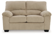 SimpleJoy Sand Loveseat - DMV FurnitureLoveseat
