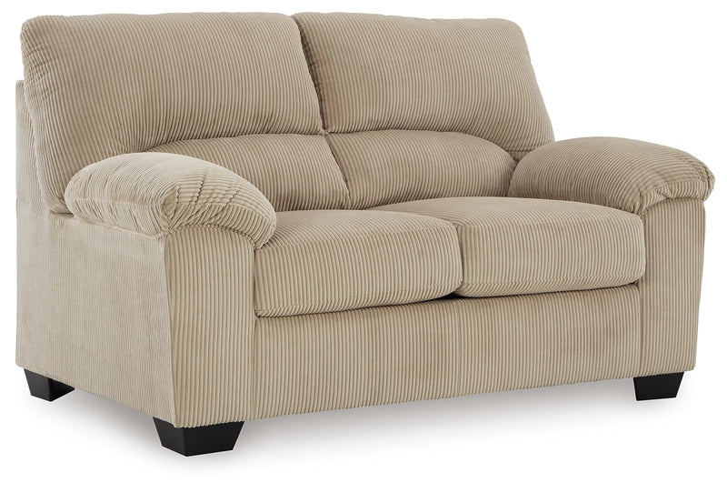 SimpleJoy Sand Loveseat - DMV FurnitureLoveseat