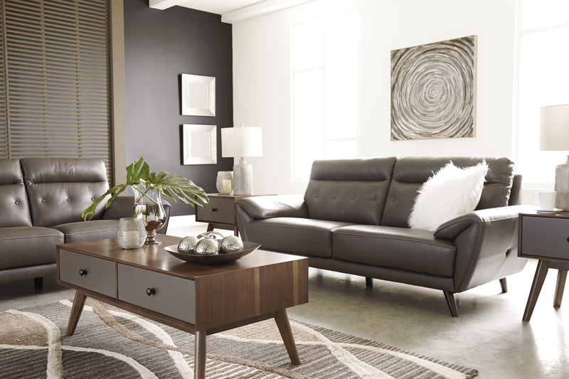 Sissoko Gray Living Room Set - DMV Furniture