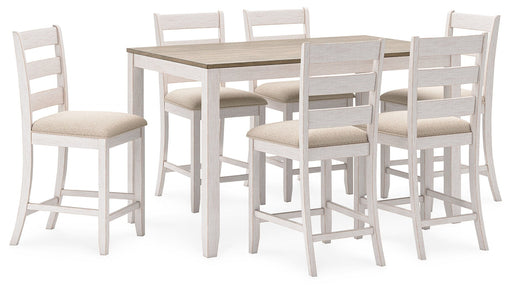Skempton Counter Height Dining Table and Bar Stools (Set of 7) - DMV FurnitureCounter Height Table
