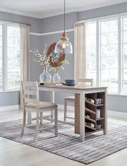 Skempton White/Light Brown 3 - Piece Counter Height Set - DMV FurnitureCounter Height Set