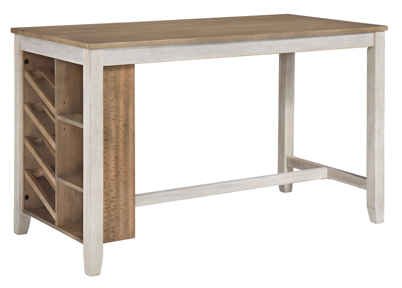 Skempton White/Light Brown 5 - Piece Counter Height Set - DMV FurnitureCounter Height Set