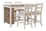 Skempton White/Light Brown Counter Height Dining Table - DMV FurnitureCounter Height Table
