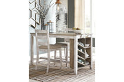 Skempton White/Light Brown Counter Height Dining Table - DMV FurnitureCounter Height Table