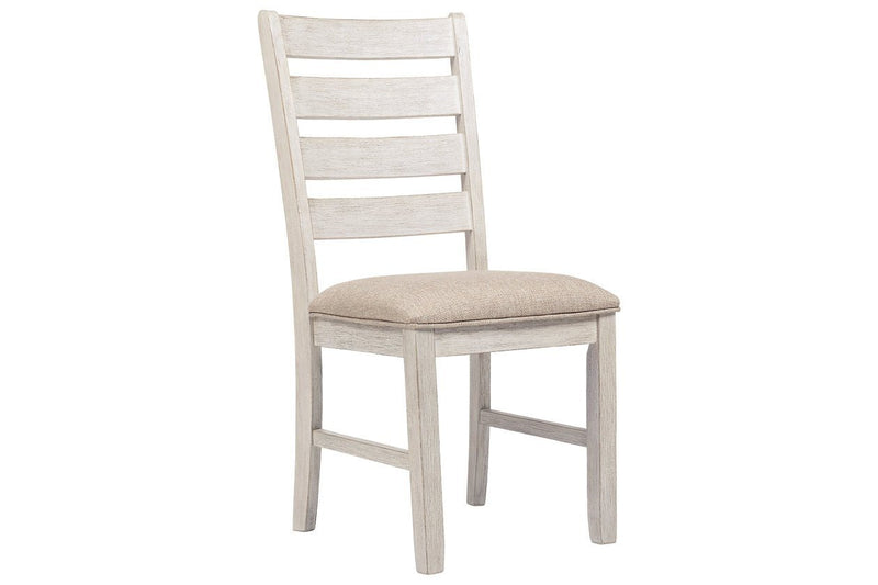 Skempton White/Light Brown Dining Chair (Set of 2) - DMV FurnitureDining Chair