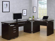 Skylar 3-drawer Home Office Mobile File Cabinet Cappuccino - 800894