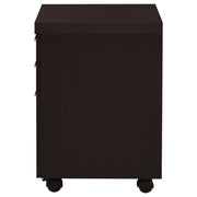 Skylar 3-drawer Home Office Mobile File Cabinet Cappuccino - 800894