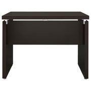 Skylar 39-inch Engineered Wood Writing Desk Cappuccino - 800892
