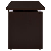 Skylar 55-inch Computer Desk with Keyboard Drawer Cappuccino - 800891