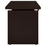 Skylar 55-inch Computer Desk with Keyboard Drawer Cappuccino - 800891