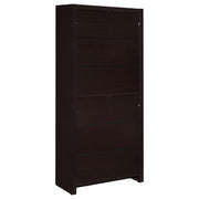 Skylar 71-inch 5-shelf Bookcase with Drawer Cappuccino - 800905