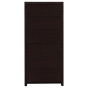 Skylar 71-inch 5-shelf Bookcase with Drawer Cappuccino - 800905