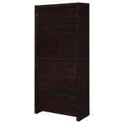 Skylar 71-inch 5-shelf Bookcase with Drawer Cappuccino - 800905