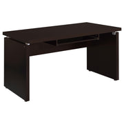 Skylar 83-inch L-Shaped Office Computer Desk Cappuccino - 800891L