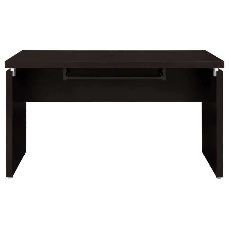 Skylar 83-inch L-Shaped Office Computer Desk Cappuccino - 800891L