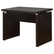 Skylar 83-inch L-Shaped Office Computer Desk Cappuccino - 800891L