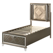 Skylar Full Bed W/Led & Storage - 25335F