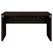 Skylar L-Shape Desk with Mobile File Cabinet Cappuccino - 800891-S4