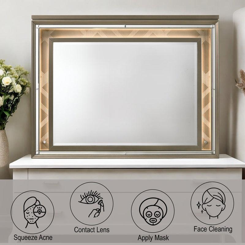 Skylar Mirror W/Led - 25324
