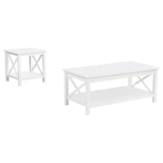 Skyview 2-piece Rectangular Lift Top Coffee Table Set White - 722088-S2