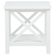Skyview 2-piece Rectangular Lift Top Coffee Table Set White - 722088-S2