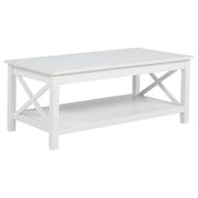 Skyview 2-piece Rectangular Lift Top Coffee Table Set White - 722088-S2