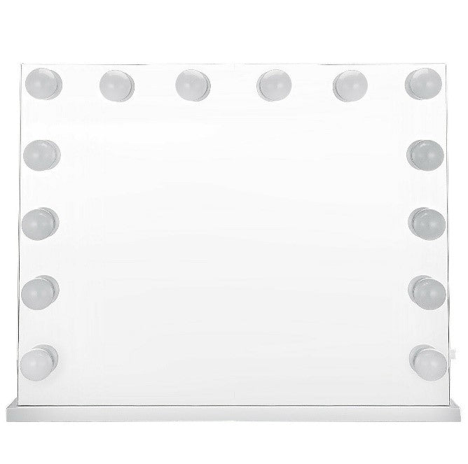 SM2432W - RECTANGLE SMART MIRROR WHITE  BLUETOOTH SPEAKES CHARGING PORT - 210000005746