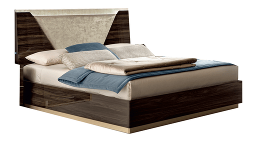 Smart Bed Walnut SET - p12686
